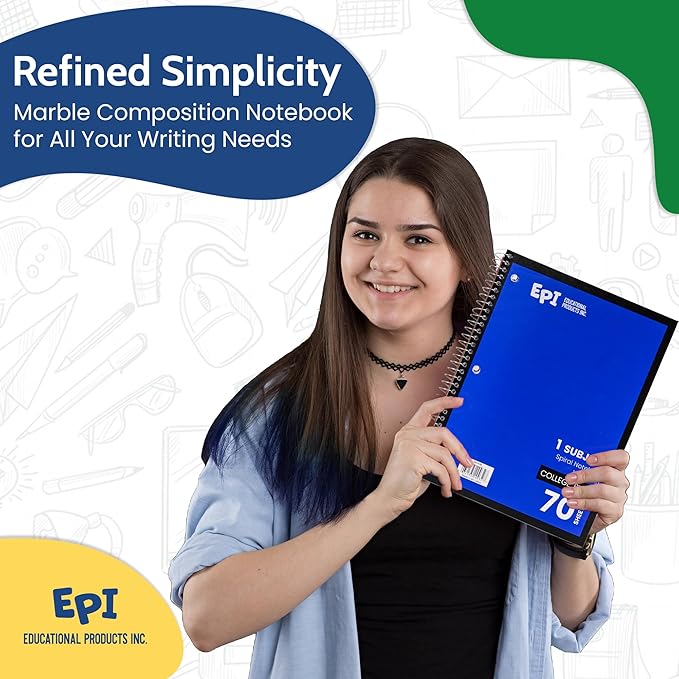 EPI Spiral Notebook | 1 Subject — view 6