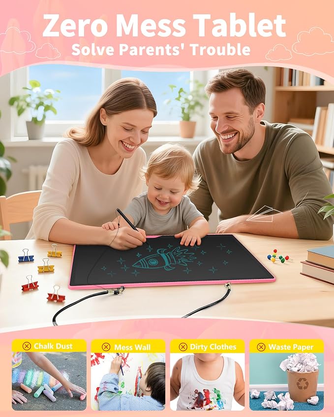 20 Inch LCD Writing Tablet for Kids, Extra-Large Drawing Tablet for Adults — view 7
