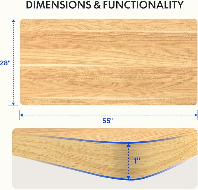 FLEXISPOT EN2Whole-Piece Standing Desk — view 3