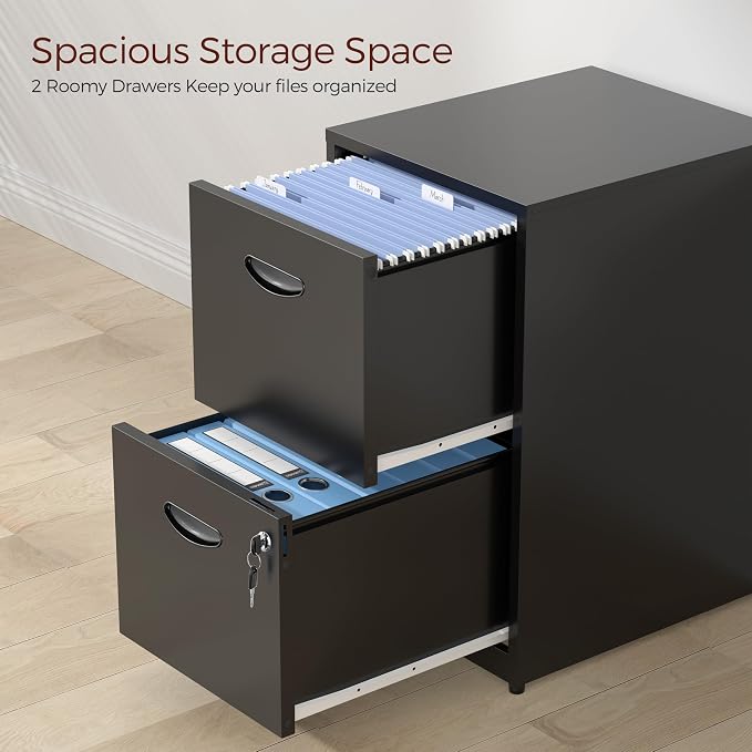 Kubohogar 2 Drawer File Cabinet — view 8