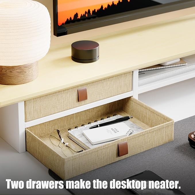 FENSULN Dual‑Tier Monitor Stand Riser — view 4