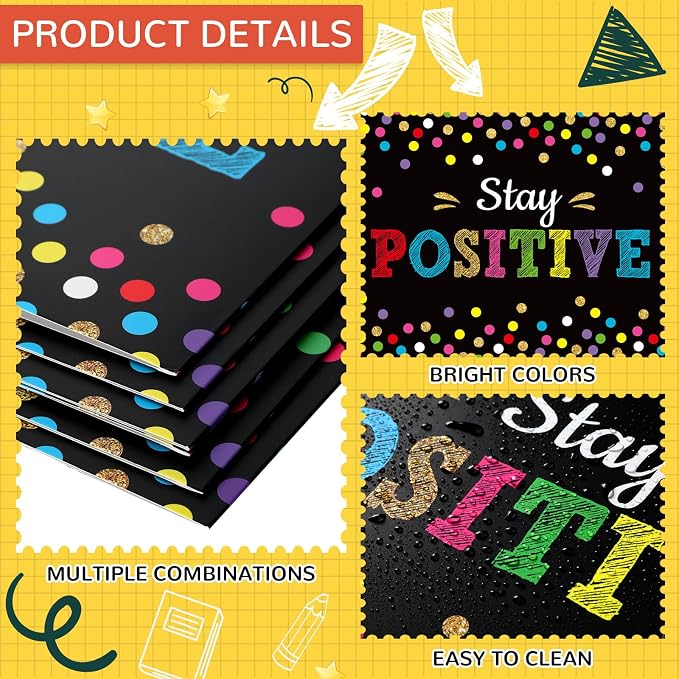 Honoson 24 Pcs Bulk Inspirational Privacy Folders — view 3