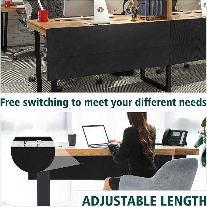 EcoBrisa 60" Under Desk Privacy Panel — view 7