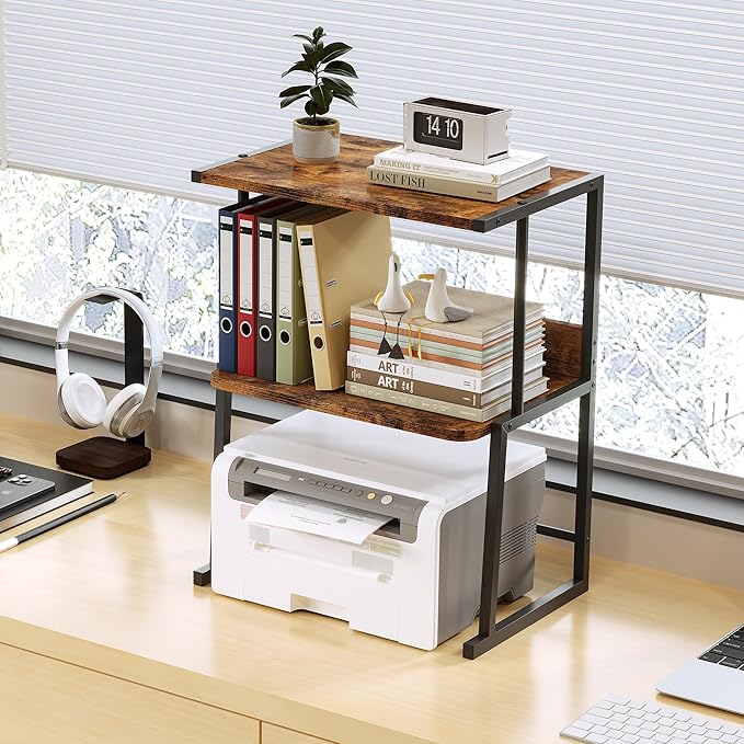 Homeiju Printer Stand for Desk — view 2