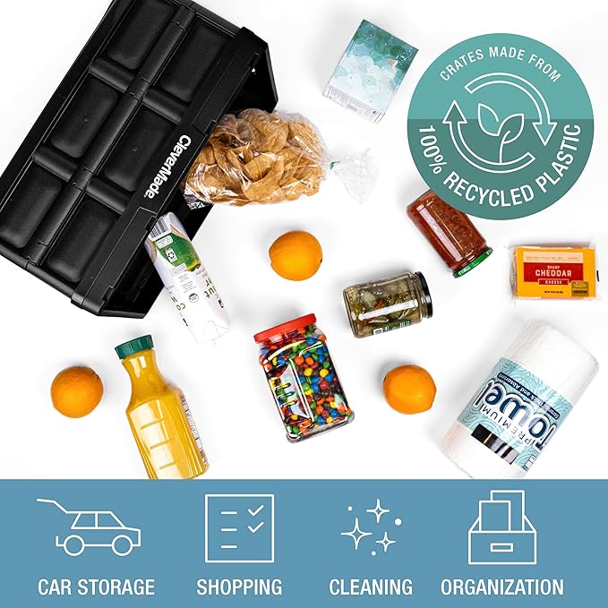CleverMade Collapsible Storage Bins — view 4