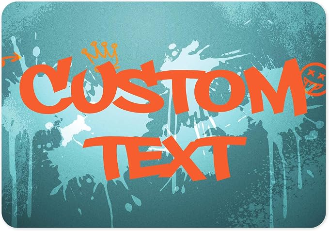 Custom Sign, Custom Street Sign, 11 Font Colors, 13 Font Styles, 4 Hole Options