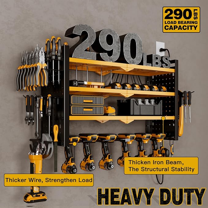 NattyDot Power Tool Organizer Wall Mount — view 5