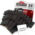 X-PROTECTOR Non Slip Furniture Pads – 24 pcs Premium Furniture Grippers 2"!