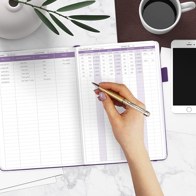 Clever Fox Inventory & Sales Log Book — view 7