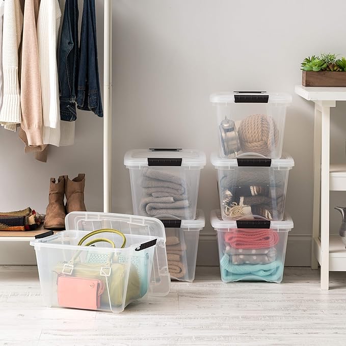 IRIS USA 19 QT Plastic Storage Box — view 5