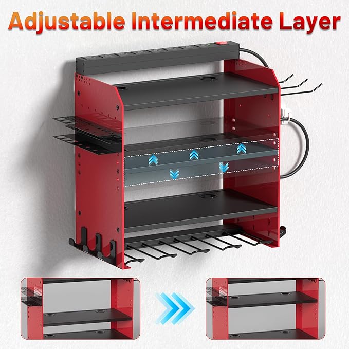 Power Tool Organizer Wall Mount — view 4