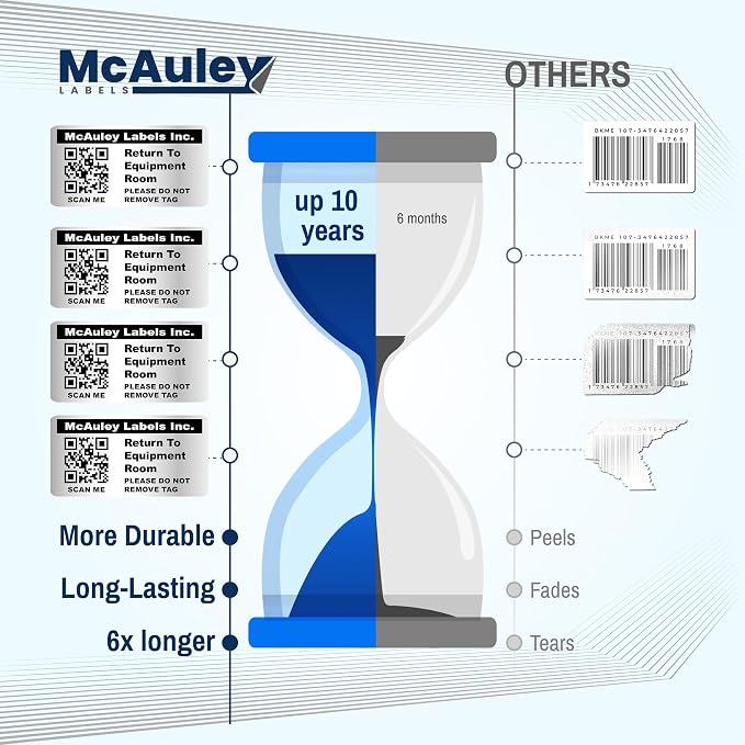 McAuley Labels Custom QR Code Stickers — view 5