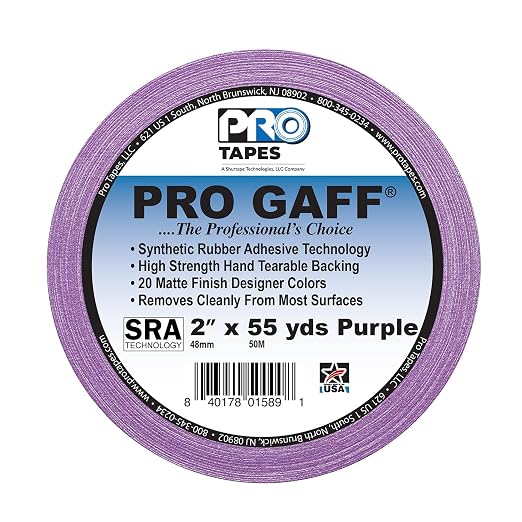 ProTapes Pro Gaff Premium Matte Cloth Gaffer's Tape — view 2