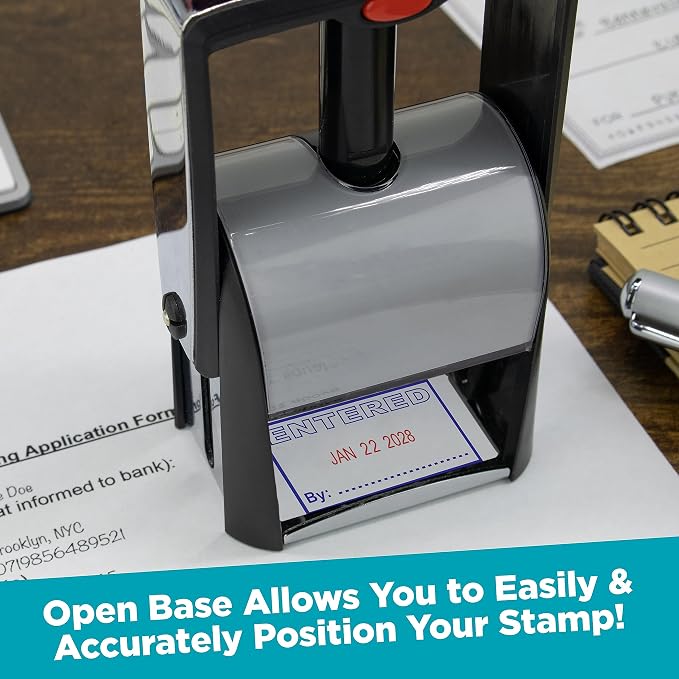 MaxMark Heavy Duty Self Inking Date Stamp — view 5