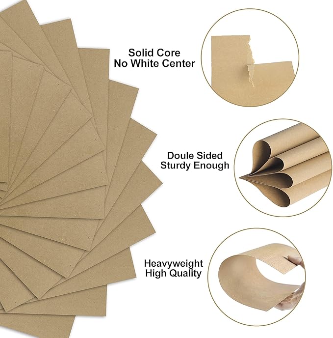 Brown Kraft Cardstock — view 3