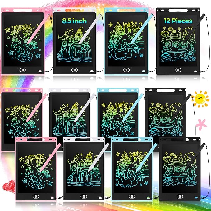 Tinlade 12 Pack LCD Writing Tablets