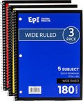 EPI Spiral Notebook | 5 Subject