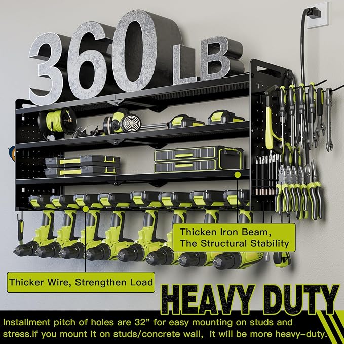 NattyDot Power Tool Organizer Wall Mount — view 5