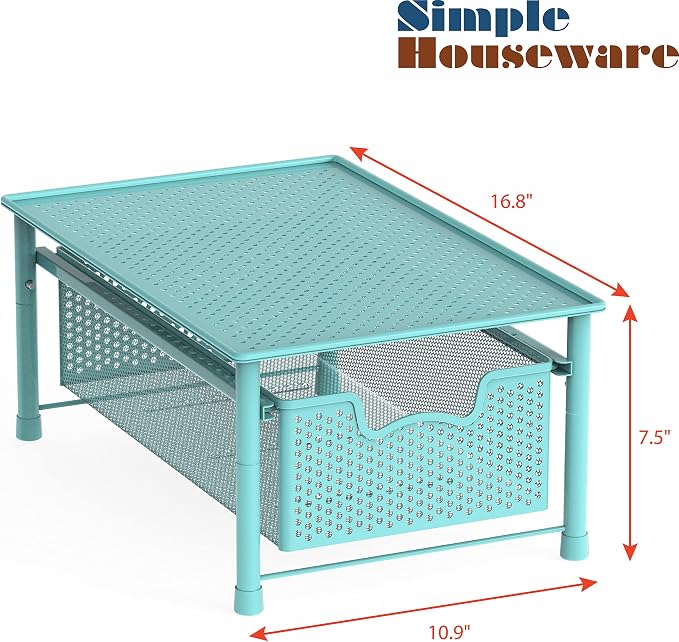 Simple Houseware Stackable Cabinet Basket Drawer Organizer — view 3