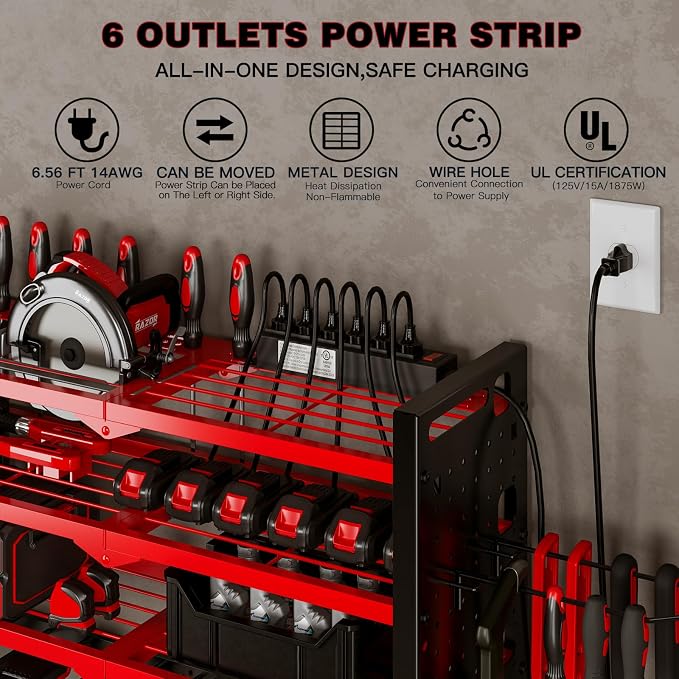 NattyDot Power Tool Organizer Wall Mount — view 2