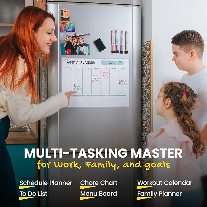 Magnetic Weekly Planner for Fridge — view 7