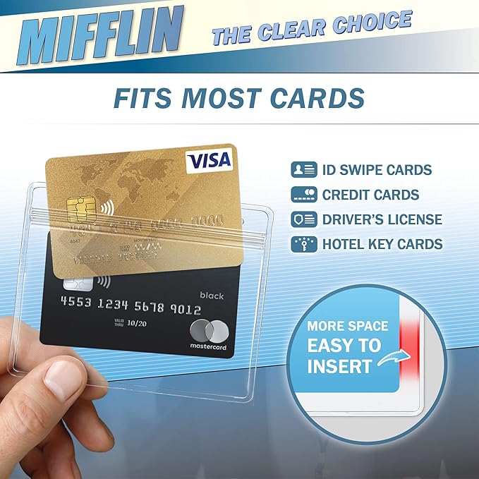 Mifflin-USA Horizontal Card Protector — view 3