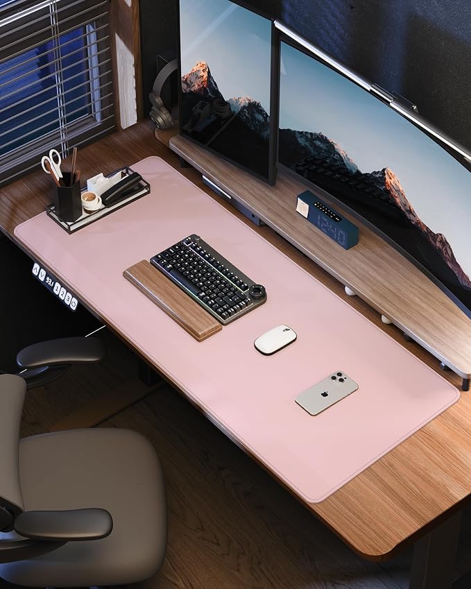 PU Leather Desk Mat Protector — view 6