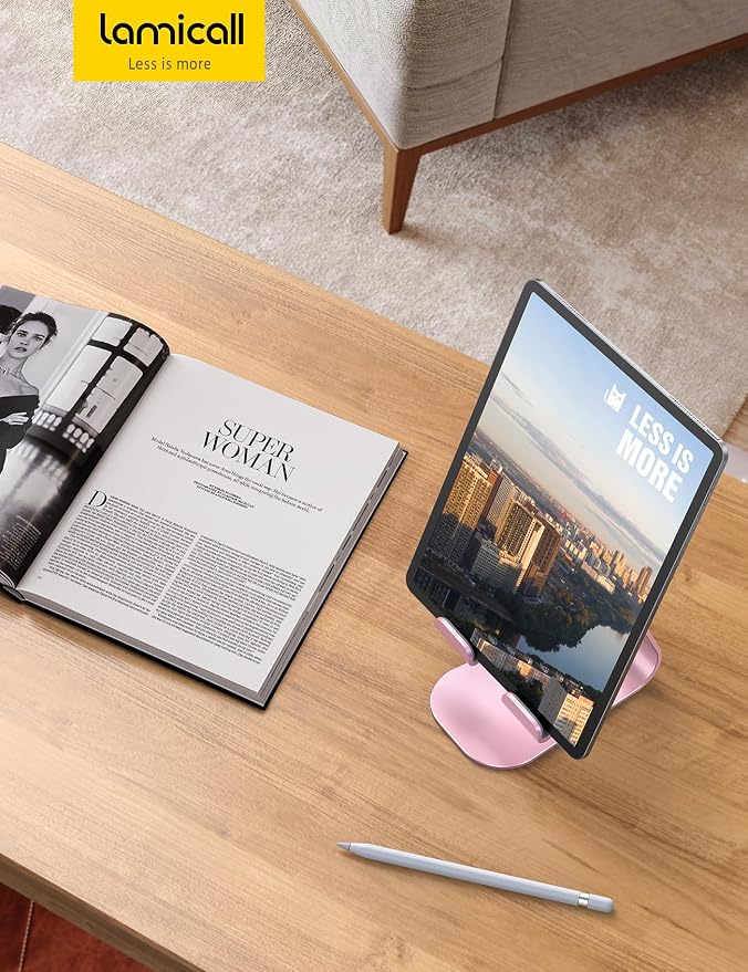 Lamicall Tablet Stand, Adjustable Tablet Holder — view 7