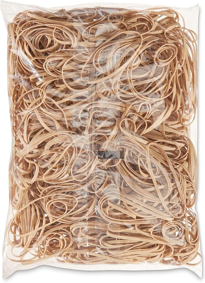 Amazon Basics Rubber Bands, Size 33, 600 Bands/1 lb Pack — view 4