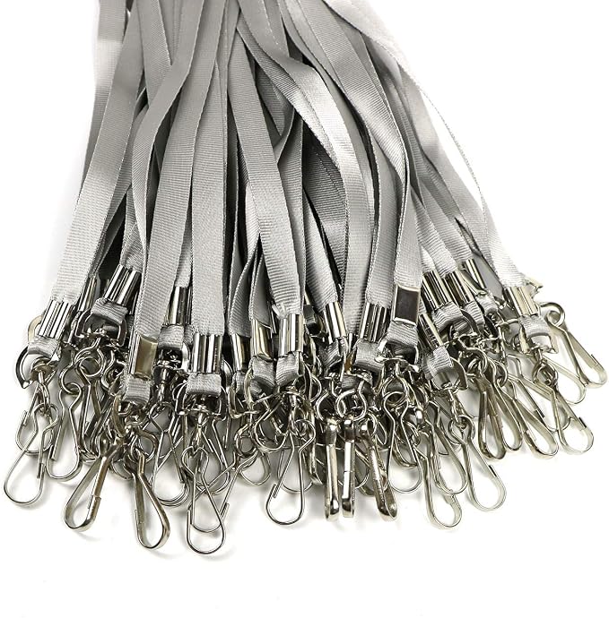 Beebel Grey Lanyard Bulk Lanyards — view 7