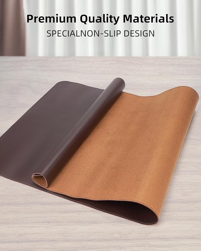 PU Leather Desk Pad Protector — view 2