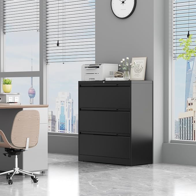LONGLINK 3 Drawer Lateral File Cabinets — view 2