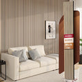 Avana Modern Acoustic Wood Wall Panels – 94.4 X 12.6 Inch White Oak Acoustic