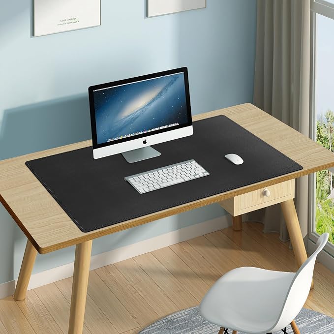 Mydours 36" x 16" Large PU Leather Desk Pad — view 4