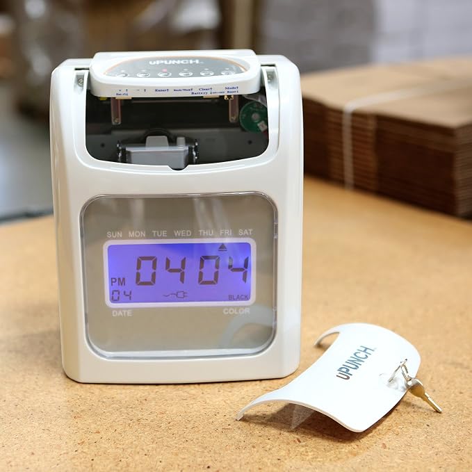 uPunch HN4500 Advanced Calculating Time Clock Bundle — view 2