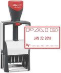 MaxMark Heavy Duty Self Inking Date Stamp