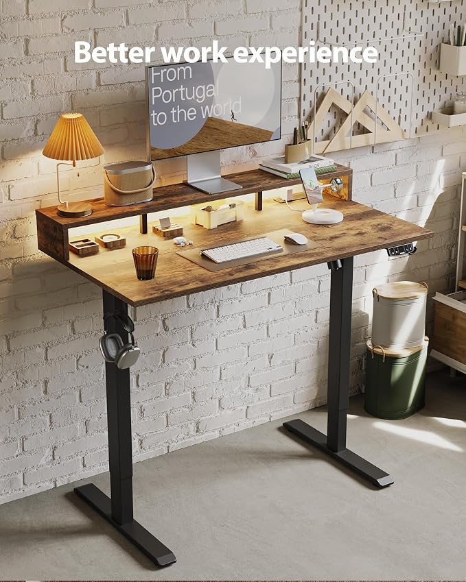 Electric Height Adjustable Standing Desk — view 4