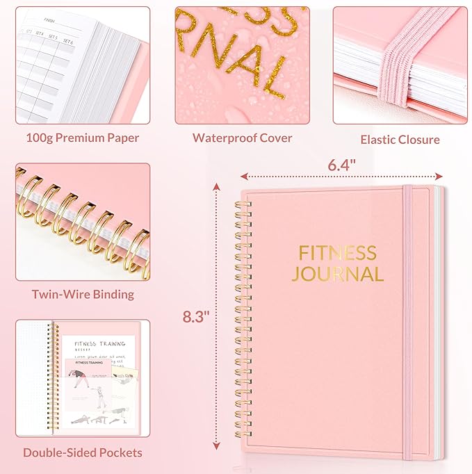Fitness Journal Workout Planner — view 6