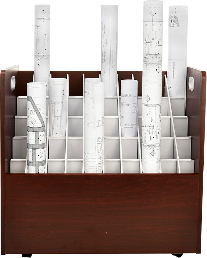 Adir Blue Print Storage Organizer