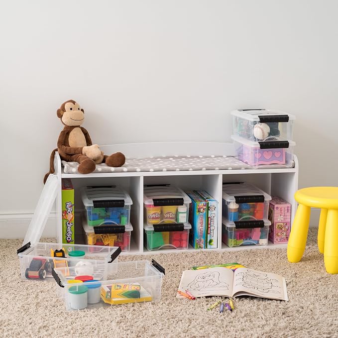 IRIS USA 6-Pack Storage Bins — view 7