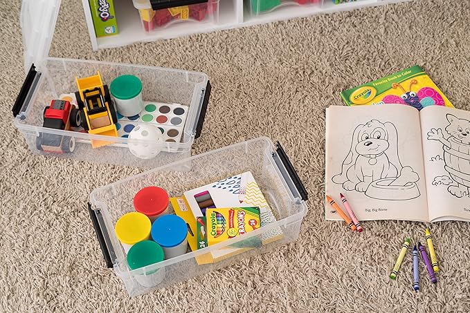 IRIS USA 6-Pack Storage Bins — view 6