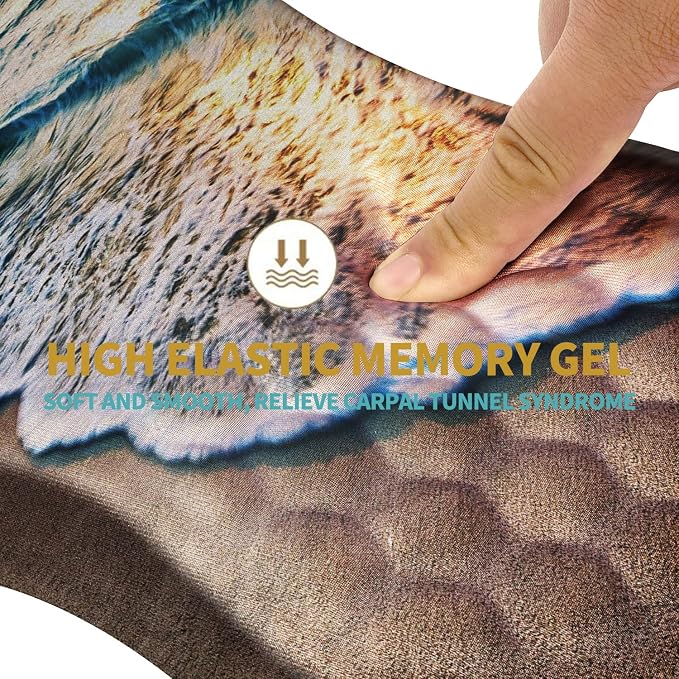 Hokafenle Ergonomic Mouse Pad Wrist Support — view 3