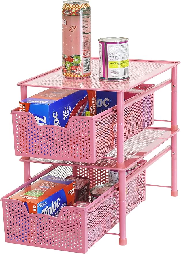 Simple Houseware Stackable Cabinet Basket Drawer Organizer — view 5