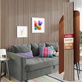 Avana Modern Acoustic Wood Wall Panels – 94.4 X 12.6 Inch White Oak Acoustic