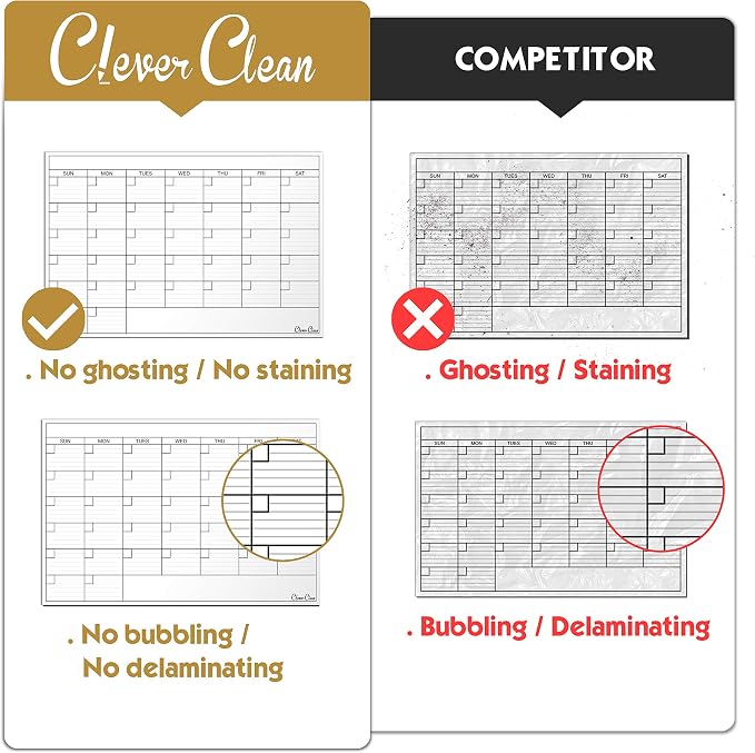 Large Dry Erase Wall Calendar — view 6