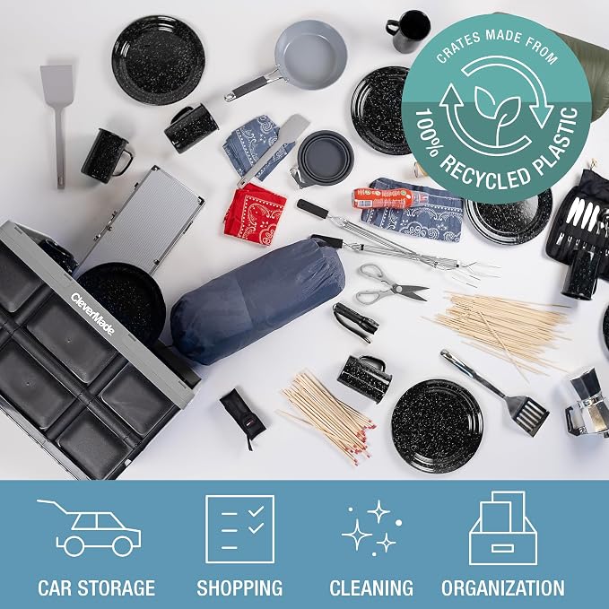 CleverMade Collapsible Storage Bins — view 4