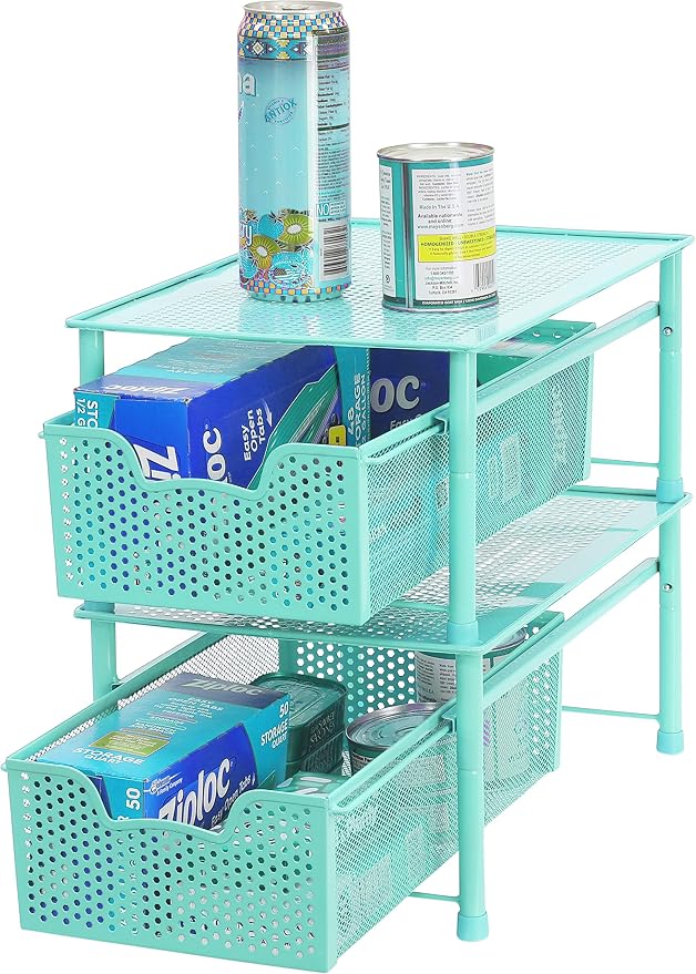 Simple Houseware Stackable Cabinet Basket Drawer Organizer — view 5