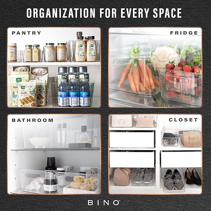 BINO | Plastic Storage Bins, Small — view 5