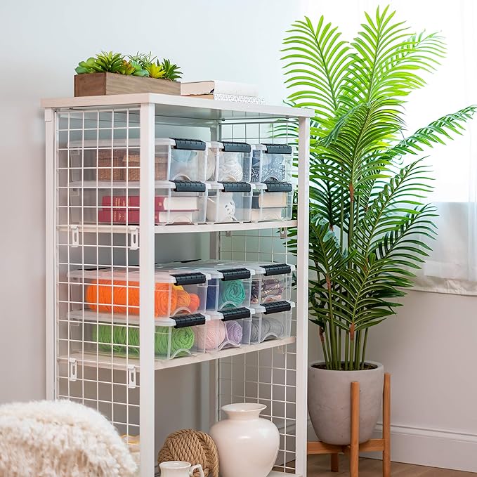 IRIS USA 6-Pack Storage Bins — view 5