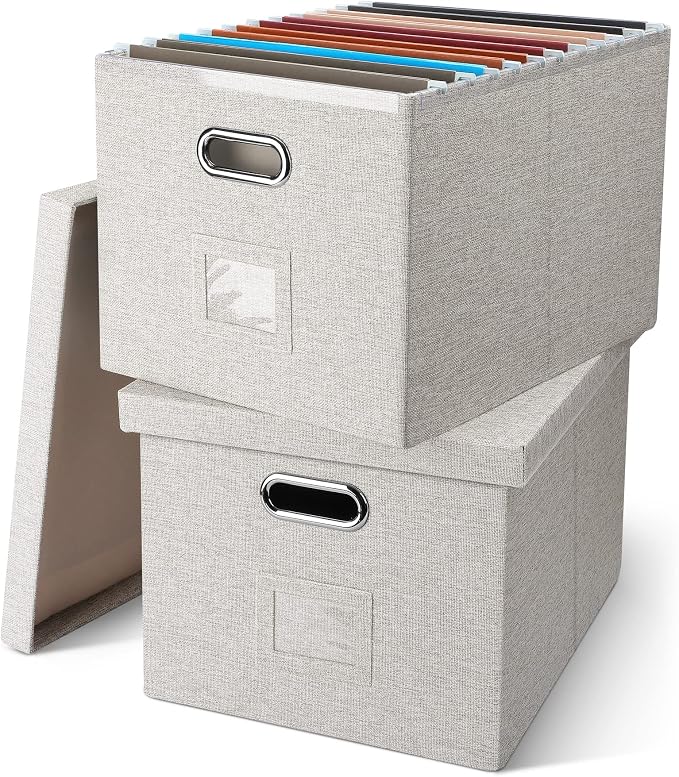 File Organizer Box, Collapsible Storage Filling Collectior